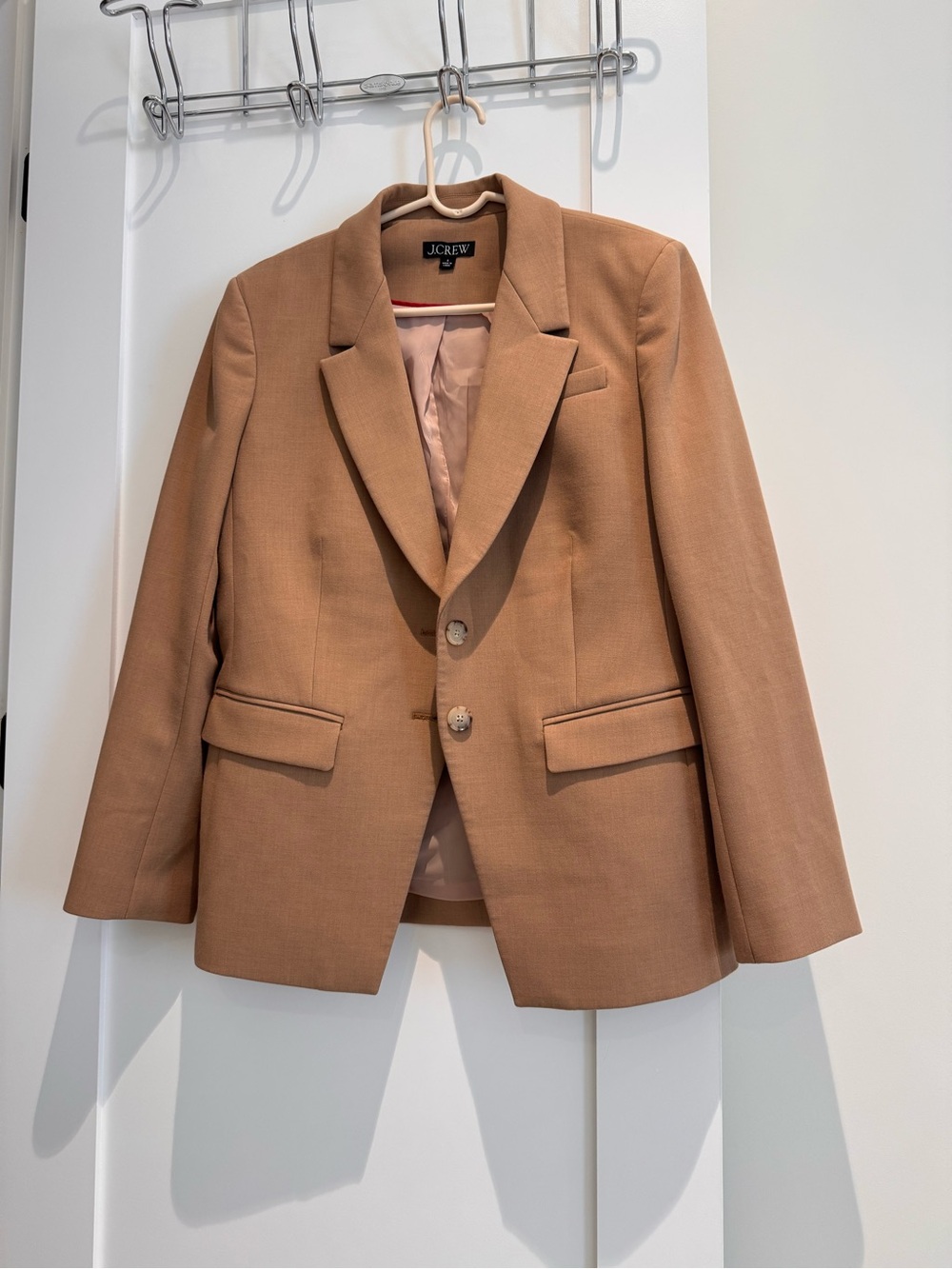 J.Crew Women's Camel Tan Single-Breasted Blazer